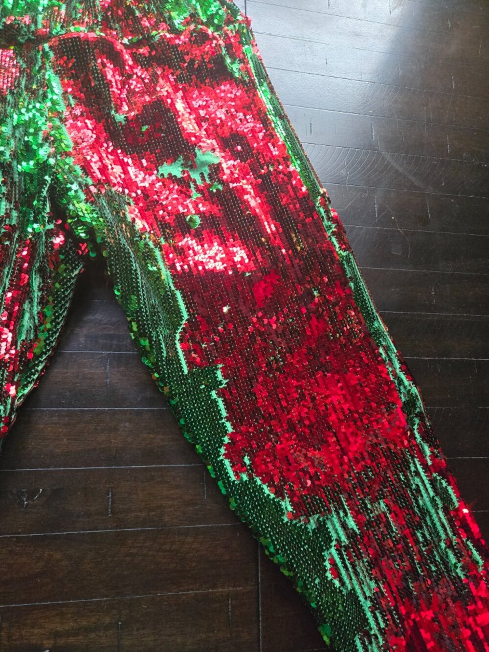 Modcloth Tipsy Elves M flip sequin pants - Picture 2 of 4